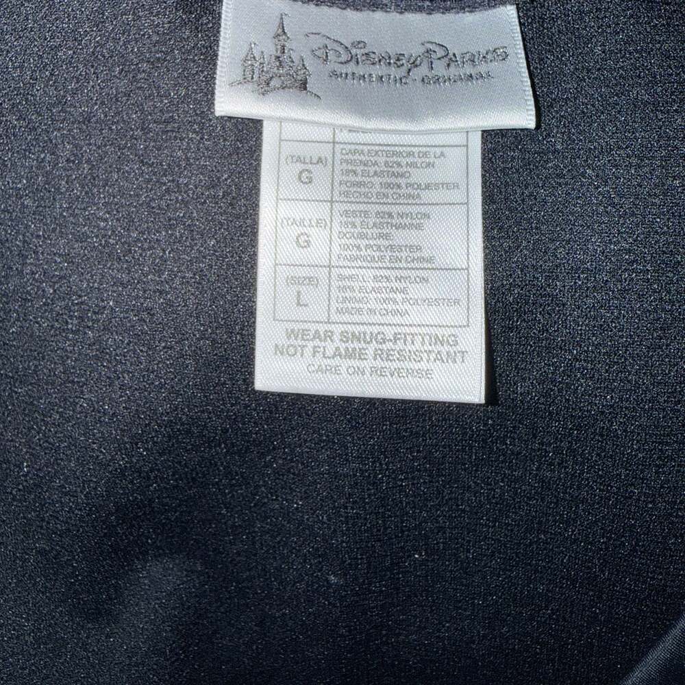 NWOT Disney Parks Black Mickey Mouse Swim Bikini Skirt Skort Size L - Picture 6 of 7